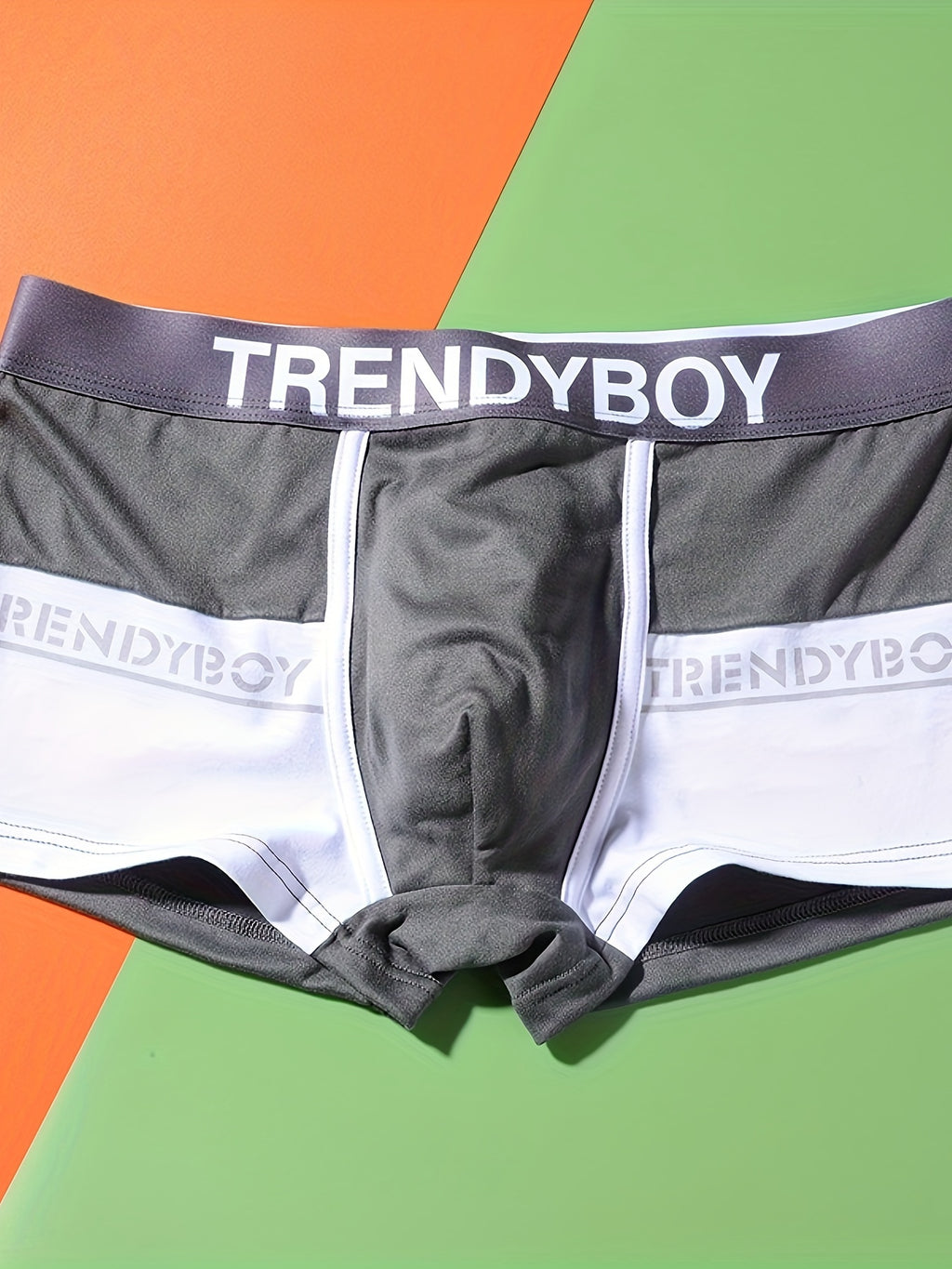 3pcs Boxers pour Hommes ¨¤ la Mode - Respirants, Confortables et Sous-v¨ºtements de Sport avec Design D¨¦grad¨¦