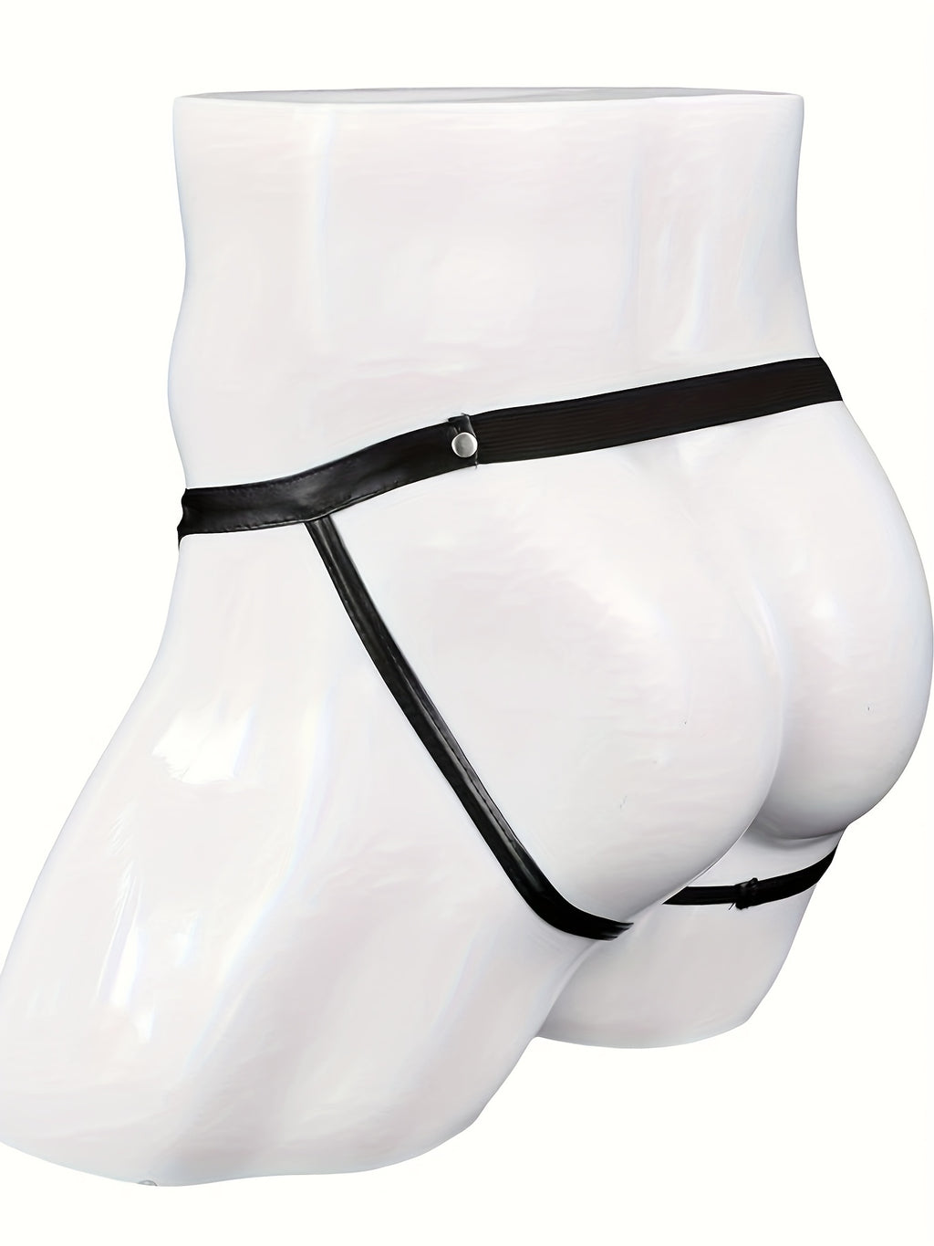 Slip Homme ¨¤ Motifs G¨¦om¨¦triques ¨¦lastique Haut, D¨¦tail Fausse Fermeture ¨¦clair - Sexy, Confortable et R¨¦sistant en M¨¦lange Polyester pour Tenue D¨¦contract¨¦e