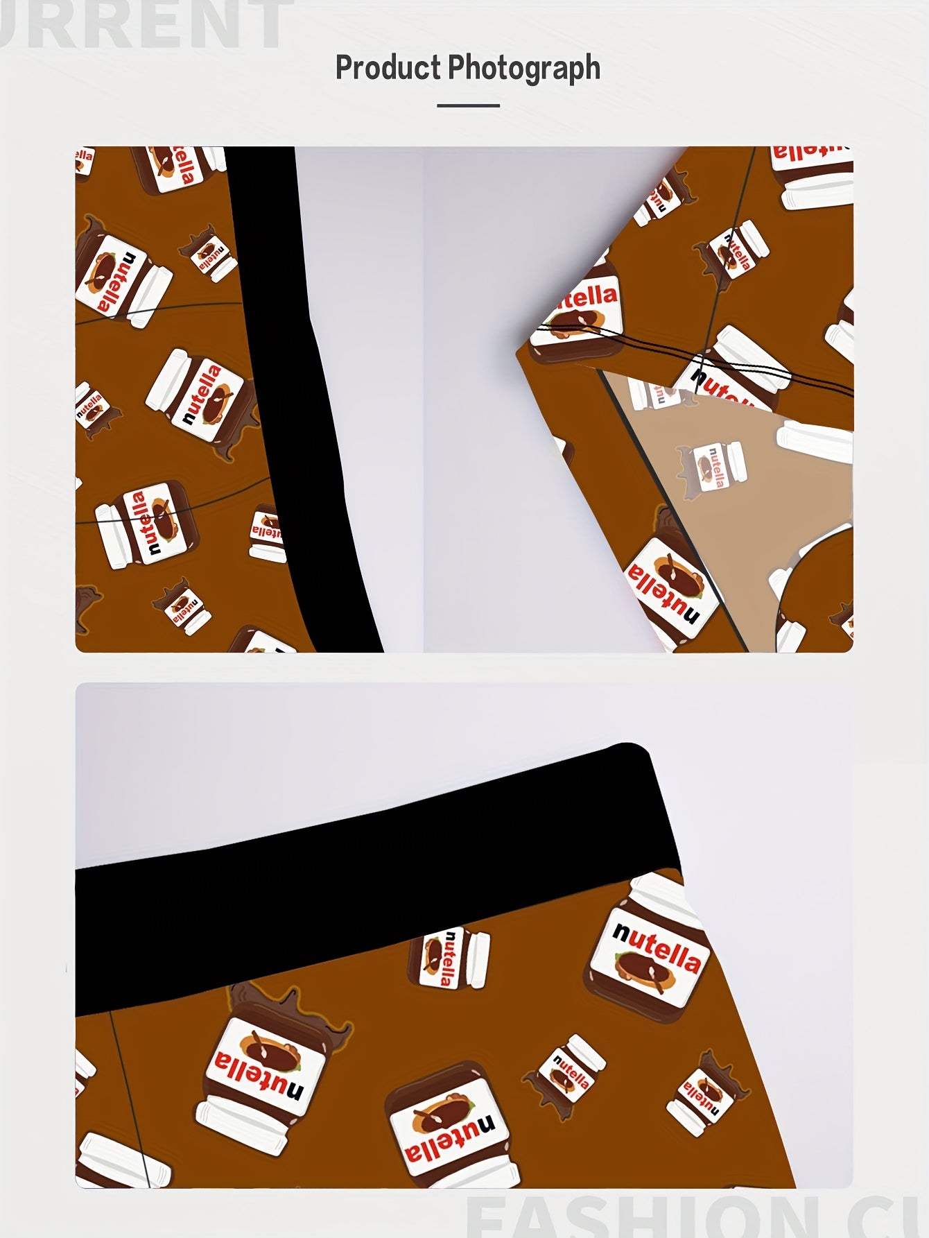 Shorts d¨¦contract¨¦s pour hommes - Tissu stretch en m¨¦lange polyester respirant et confortable, taille ¨¦lastique, lavable en machine, motif imprim¨¦ marron et blanc, pour un style d¨¦contract¨¦