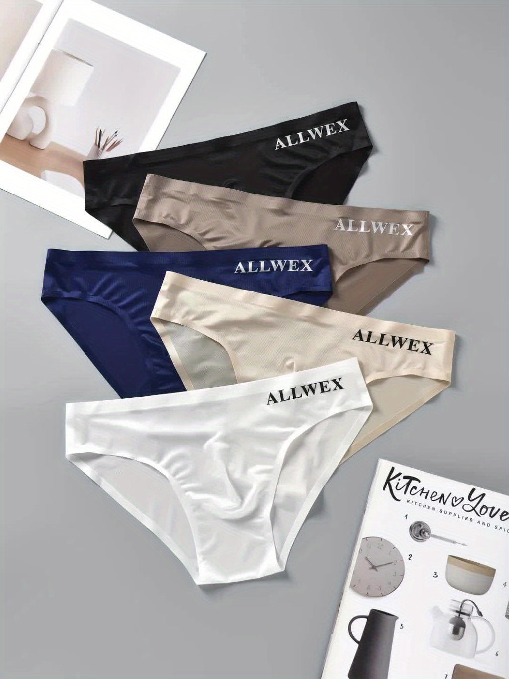 3pcs Sous-v¨ºtements pour Hommes, Boxers en Tissu Fibre Glac¨¦e Sans Couture, Tricot Haute ¨¦lasticit¨¦, Couleur Unie, Confortable Respirant Tenue de Gym Athl¨¦tique D¨¦contract¨¦e, Taille Basse, Forme Brillante 3D