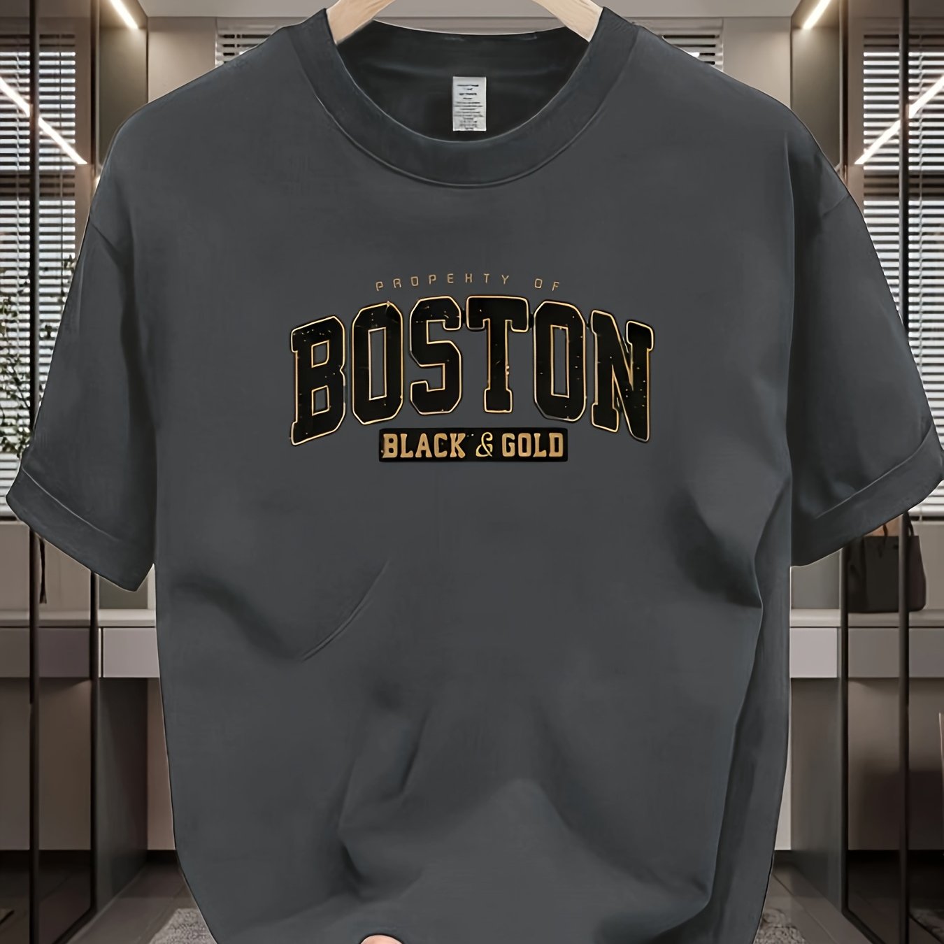 Men'S Casual Cotton T-Shirt - 100% Cotton Crew Neck Short Sleeve Tee, All-Season Comfort, Slight Stretch Knit Fabric, Solid Color Sports Top - Regular Fit for Adults