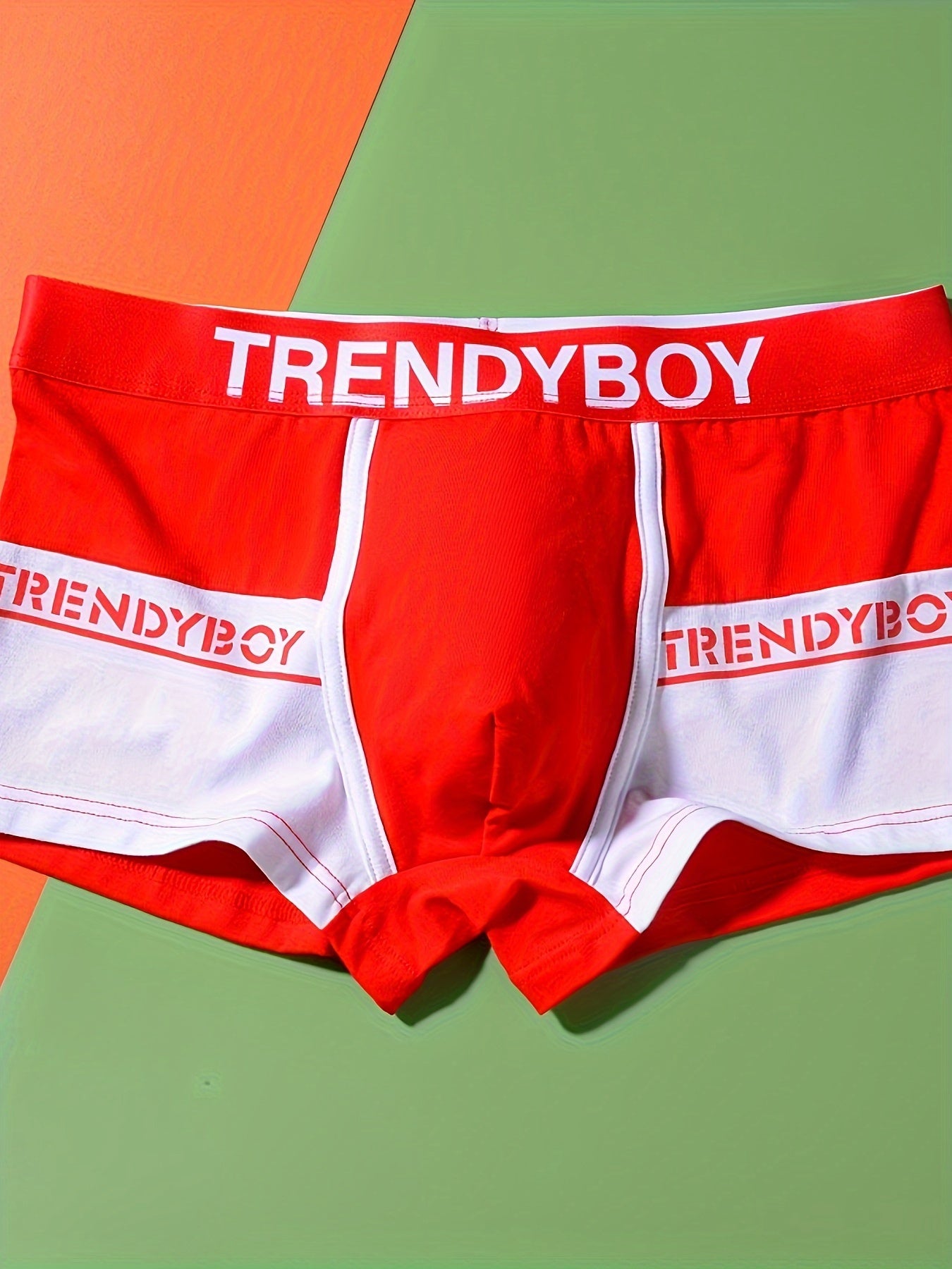 3pcs Boxers pour Hommes ¨¤ la Mode - Respirants, Confortables et Sous-v¨ºtements de Sport avec Design D¨¦grad¨¦