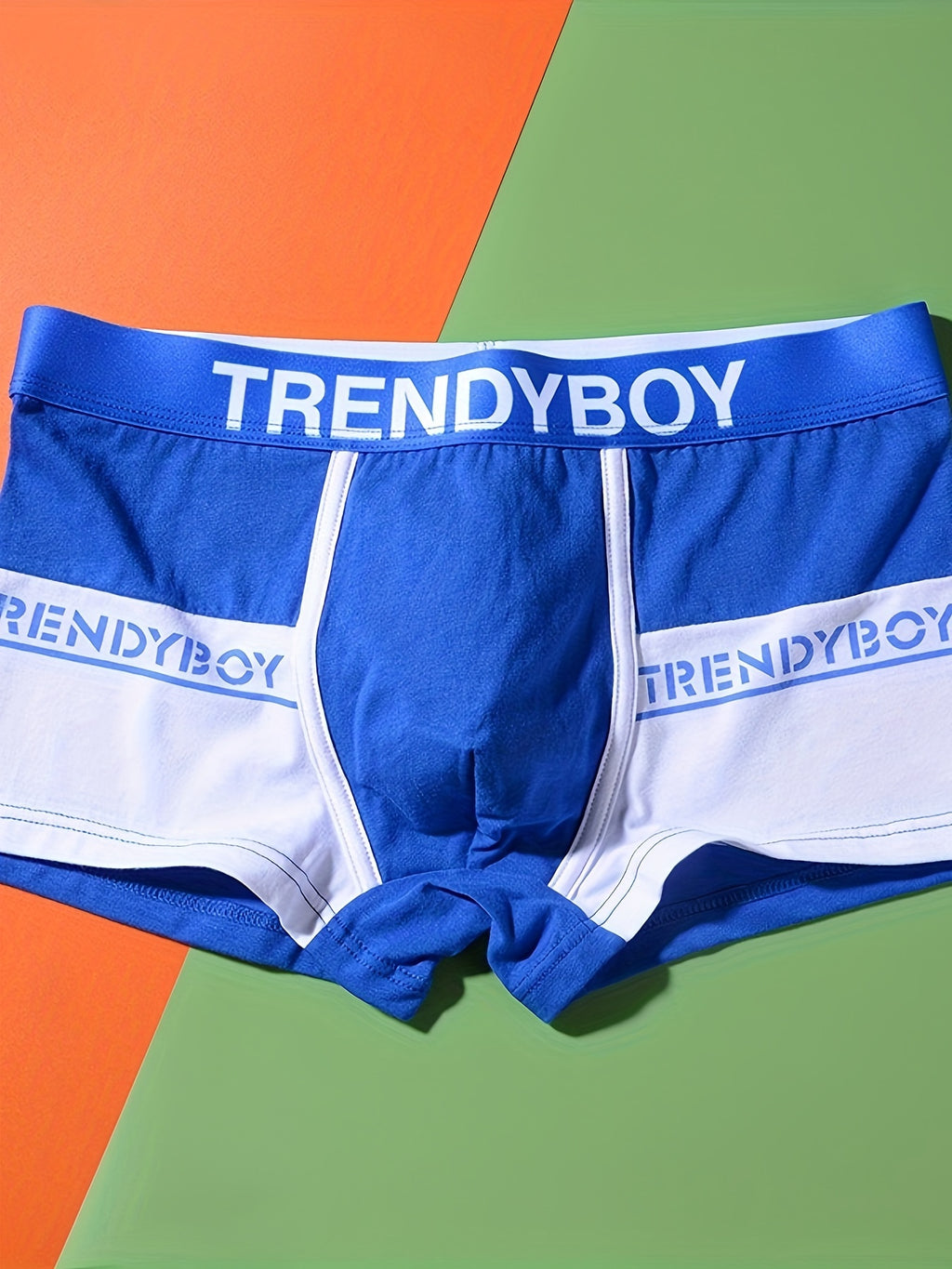 3pcs Boxers pour Hommes ¨¤ la Mode - Respirants, Confortables et Sous-v¨ºtements de Sport avec Design D¨¦grad¨¦