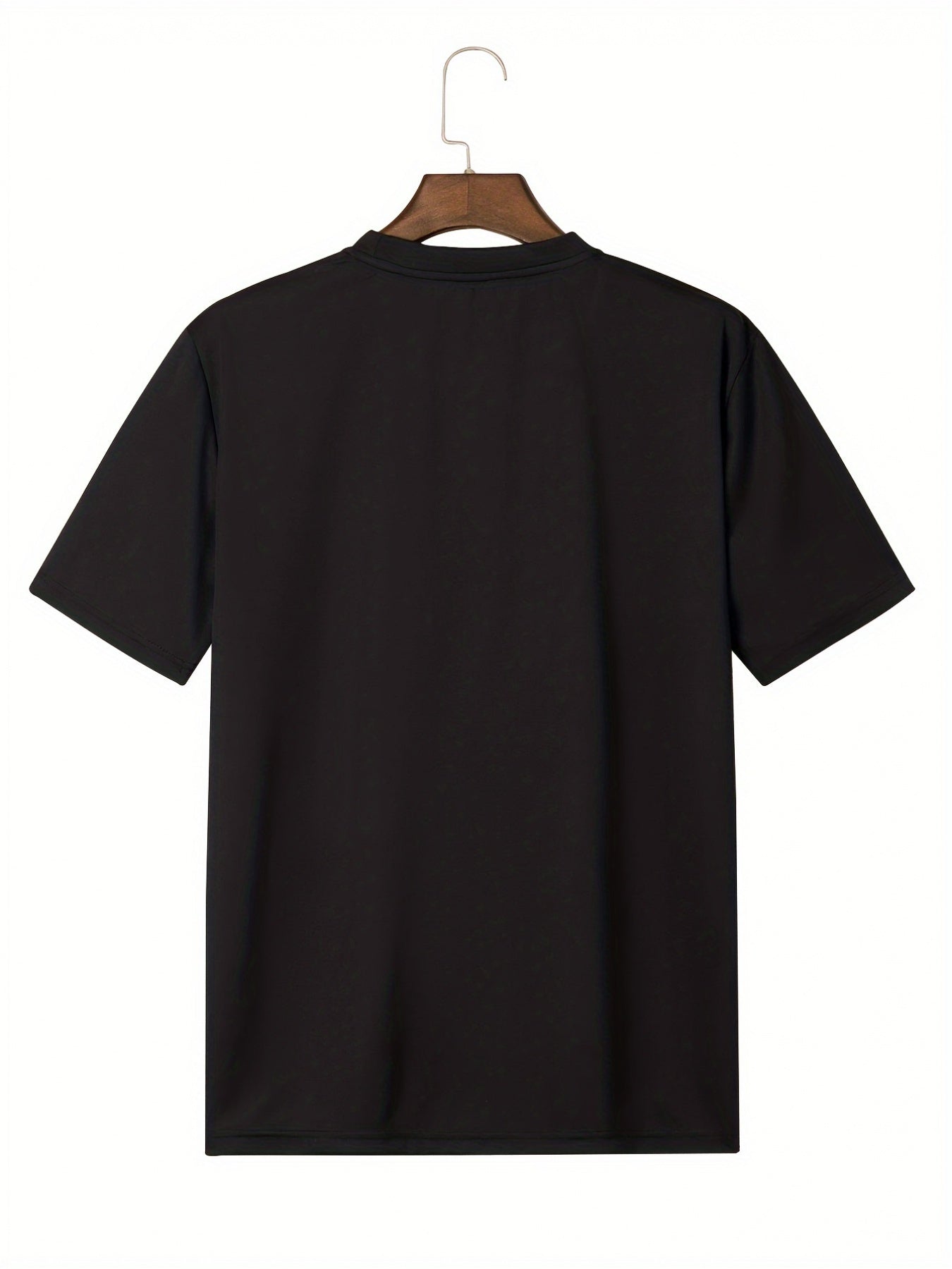 Men's 100% Cotton Casual Graphic T-Shirt - \