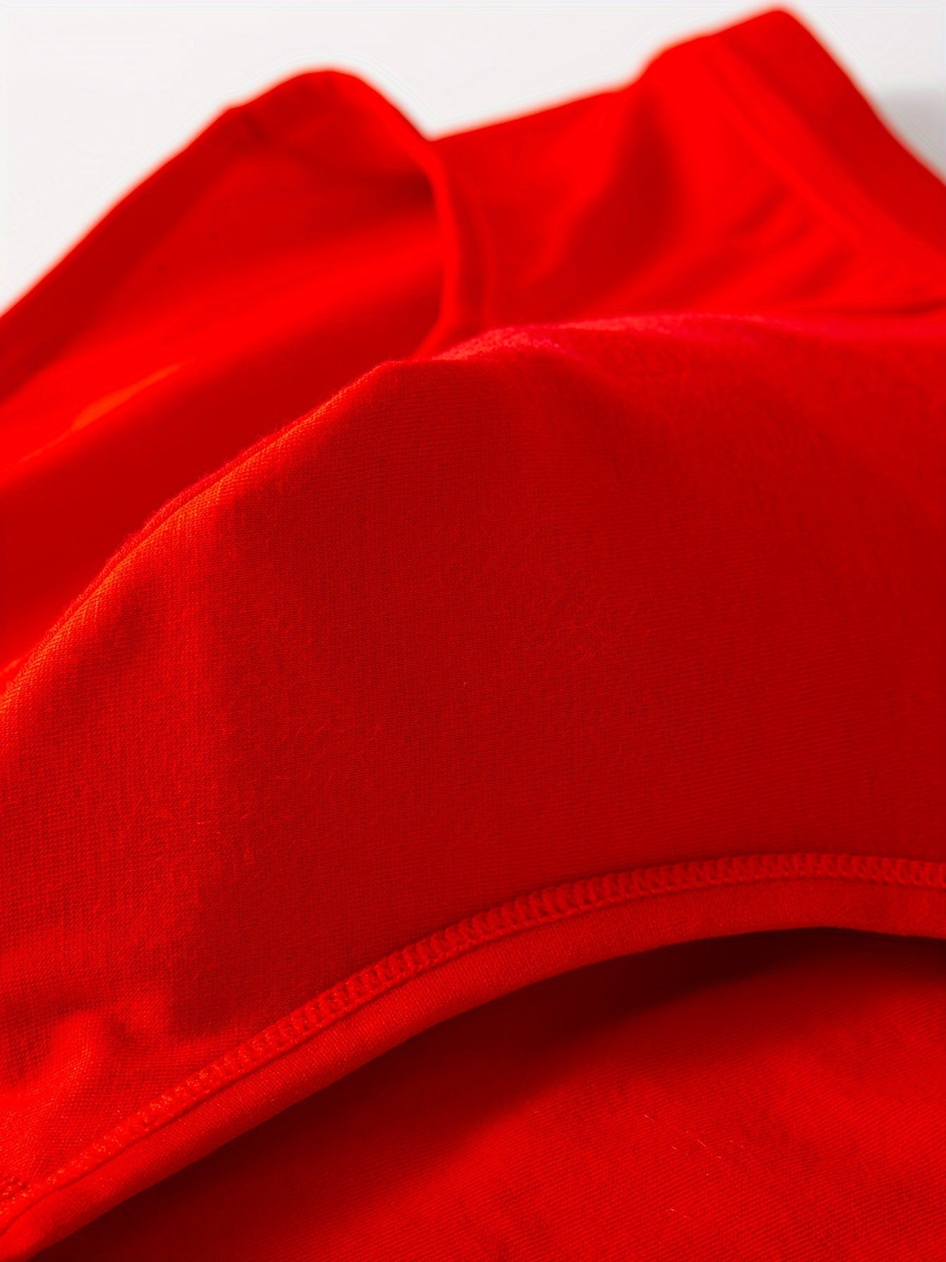 Pack de 4 Sous-v¨ºtements Rouges ¨¤ Nouveau Charme pour Hommes, Sous-v¨ºtements Pures pour Hommes, Grandes Culottes Triangulaires pour l'Ann¨¦e du Tigre