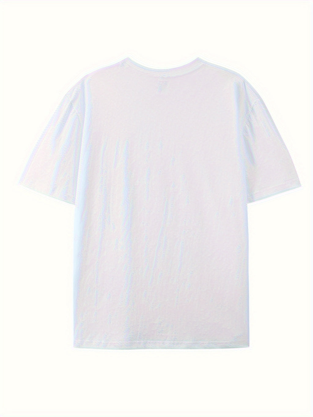 Men's 100% Cotton Casual Graphic T-Shirt - \