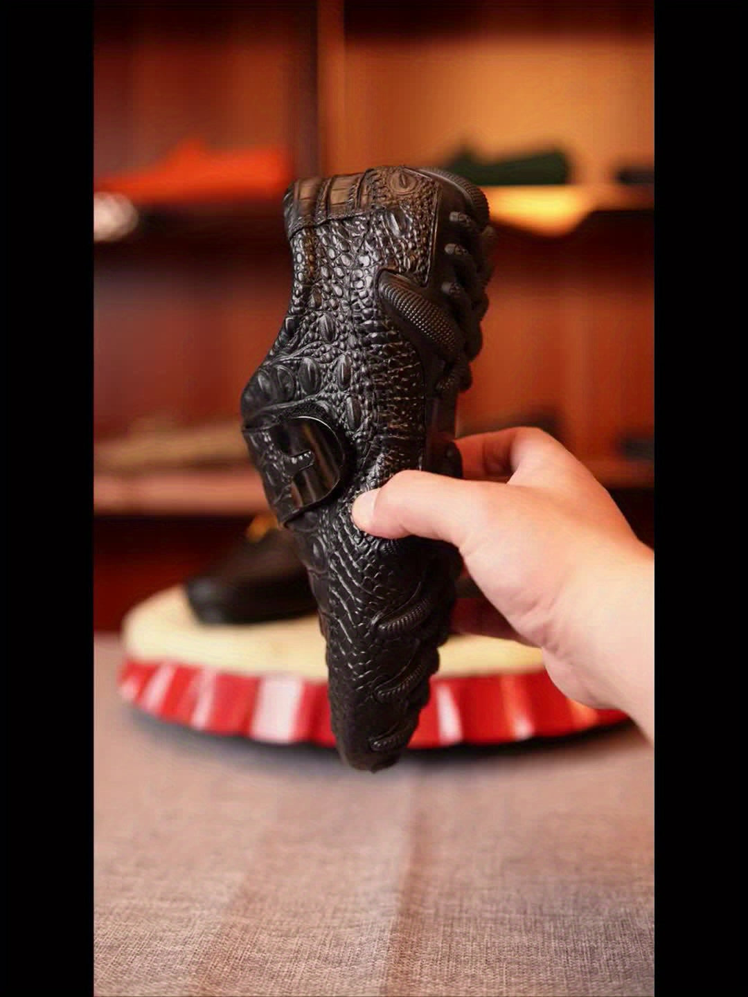 6511 Classic Black and Brown! Genuine Leather Business Casual Men's Shoes with Rubber Sole, Non-Slip and Durable for Work and Daily Wear, Showcasing Mature Male Taste! Available in Eight Sizes