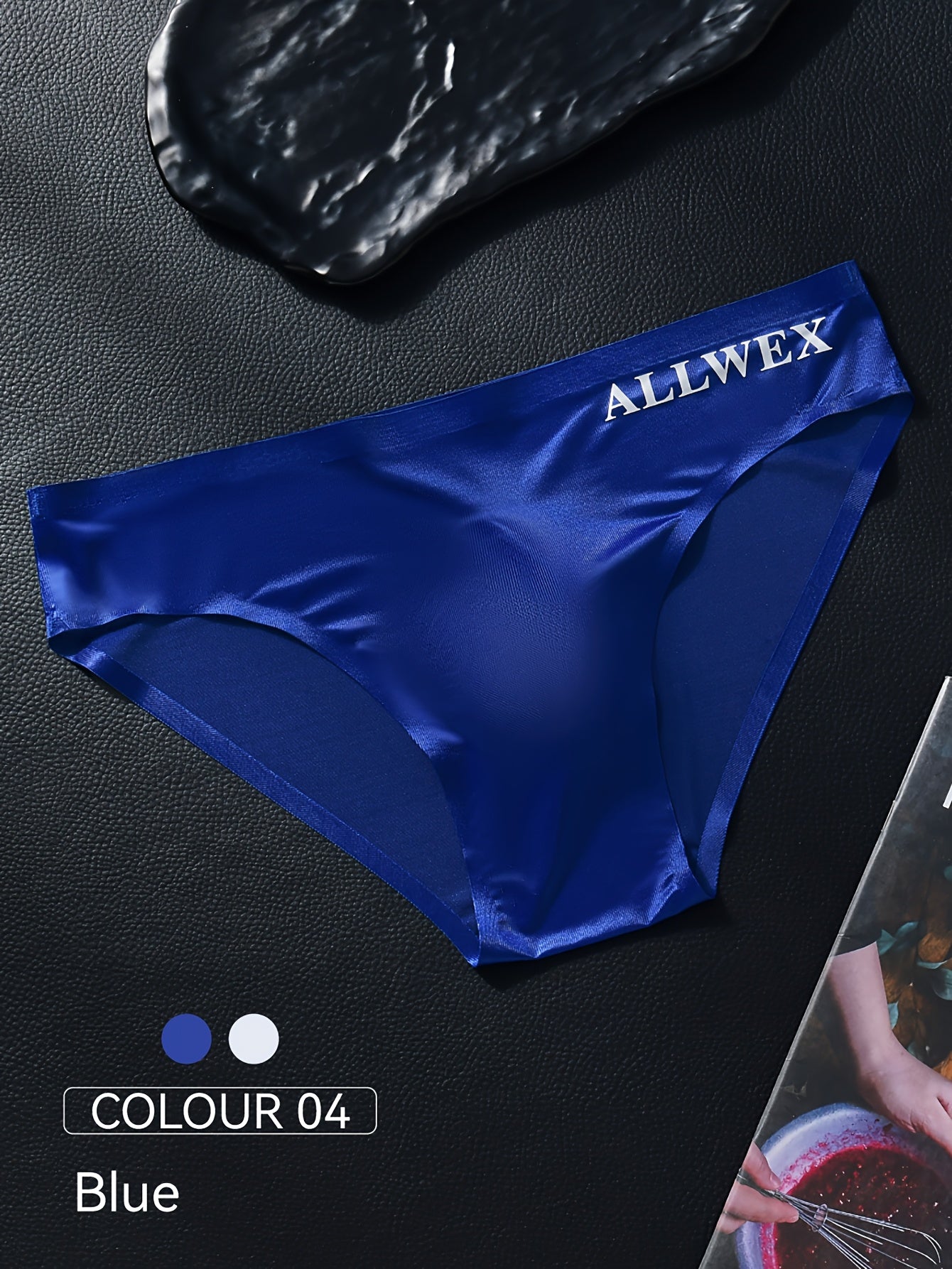 3pcs Sous-v¨ºtements pour Hommes, Boxers en Tissu Fibre Glac¨¦e Sans Couture, Tricot Haute ¨¦lasticit¨¦, Couleur Unie, Confortable Respirant Tenue de Gym Athl¨¦tique D¨¦contract¨¦e, Taille Basse, Forme Brillante 3D