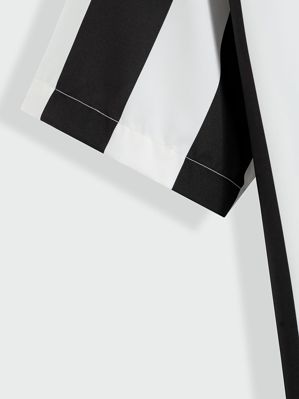 1pc Men'S Summer Casual Striped Button- Shirt - Short Sleeve, Regular Fit, Polyester Woven Fabric, Non-Stretch, Lapel Collar, Placket, for Daily & Outdoor Activities, Hiking, Weekend - Woven Fabric Weight 125g\u002Fm2