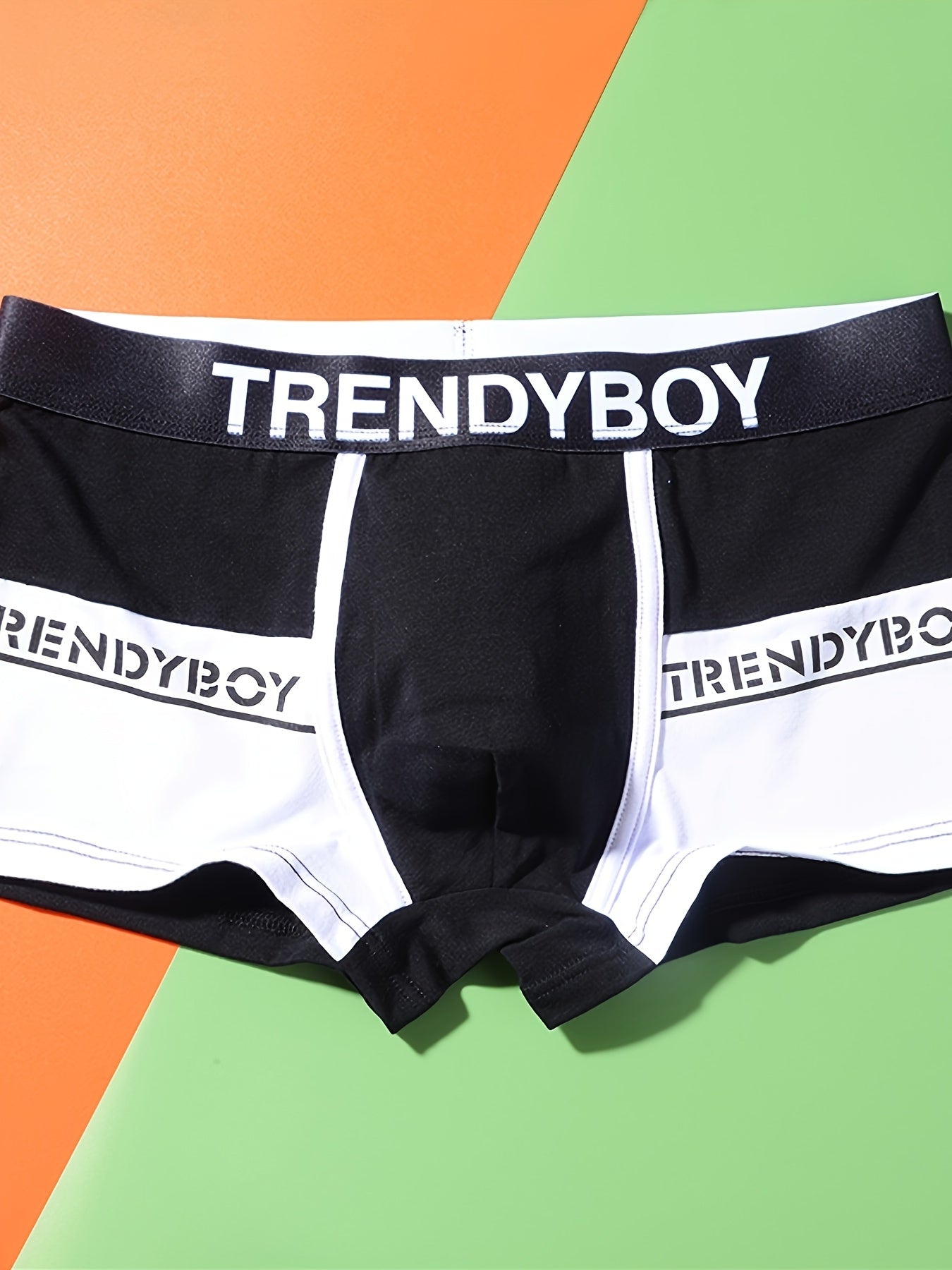 3pcs Boxers pour Hommes ¨¤ la Mode - Respirants, Confortables et Sous-v¨ºtements de Sport avec Design D¨¦grad¨¦