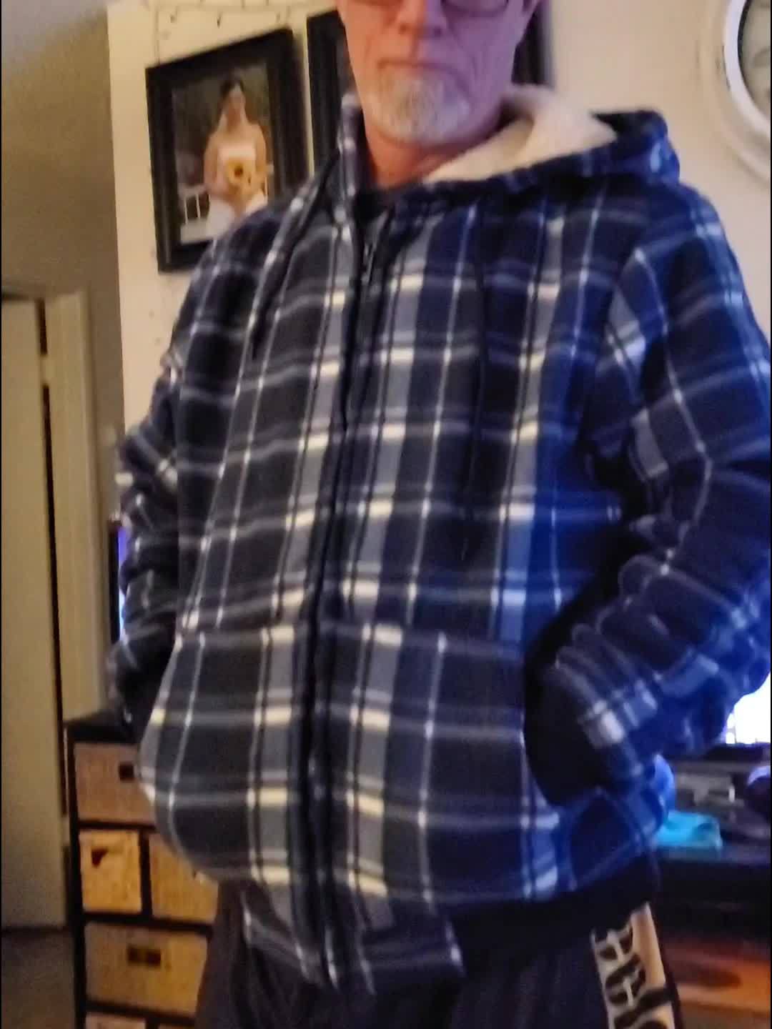 Veste ¨¤ capuche doubl¨¦e en polaire pour homme - Motif ¨¤ carreaux, fermeture ¨¦clair int¨¦grale, manteau d'hiver chaud avec poches, style d¨¦contract¨¦ pour l'automne\u002Fhiver, veste d'hiver