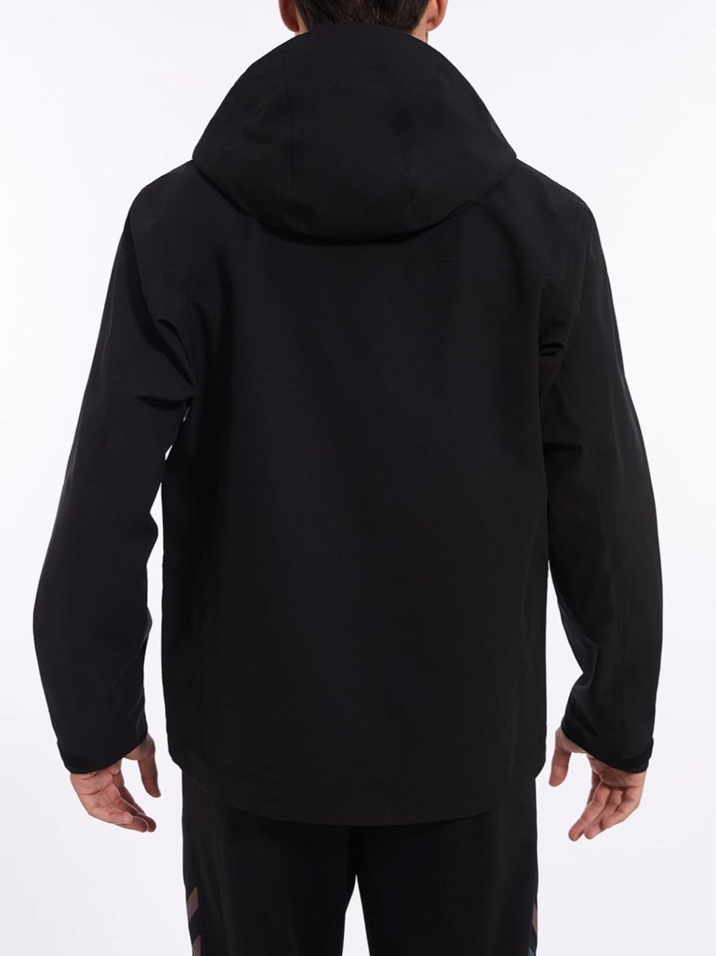 Veste Coupe-Vent L¨¦g¨¨re pour Hommes avec Capuche, Poignets Ajustables, Texture Douce et ¨¦l¨¦gante, Veste de Sport Casual ¨¤ Col Montant, Fermeture ¨¦clair Bleu Marine, Poches Id¨¦ale pour la Course & Randonn¨¦e au Printemps\u002FAutomne